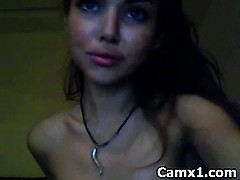 Amazing Webcam Hottie Stripping Wild