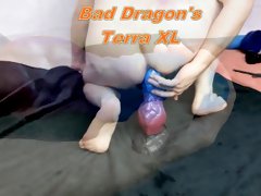 (Trailer) Taking Bad Dragon Terra XL All the Way Up the Ass and a Huge Cumshot