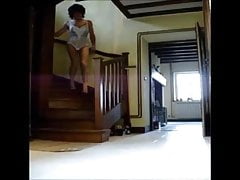 Just walking up stairs