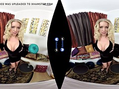 Badoink vr milf roleplay with busty blonde woman pov