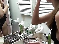 Ex girlfriend gets fucked after she is seen in bathroom