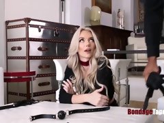 Babe with big tits adores BDSM and getting fucked hard
