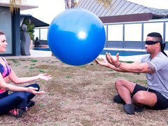 Verona Sky, the personal trainer enjoys interracial anal