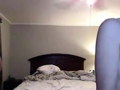 Sexy Blonde Teen Sucks and Fucks on Webcam