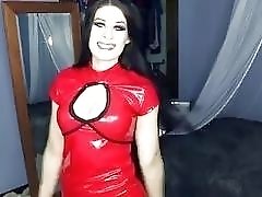 Mistress in leather wants you to subscribe for BDSM fun